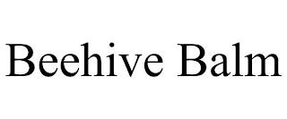 BEEHIVE BALM trademark