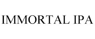 IMMORTAL IPA trademark