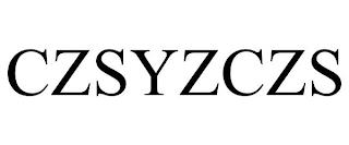 CZSYZCZS trademark