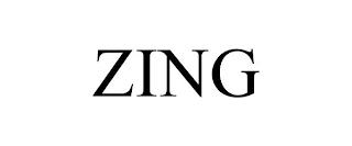 ZING trademark