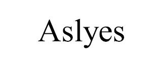 ASLYES trademark