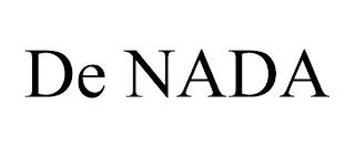 DE NADA trademark