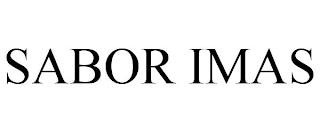 SABOR IMAS trademark