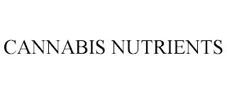 CANNABIS NUTRIENTS trademark