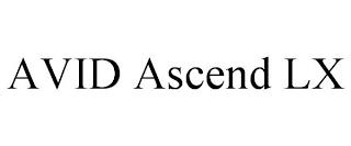 AVID ASCEND LX trademark