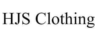 HJS CLOTHING trademark