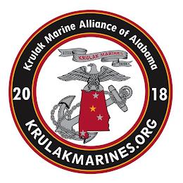 KRULAK MARINE ALLIANCE OF ALABAMA 2018 KRULAKMARINES.ORG 1775 KRULAK MARINES 2018 trademark