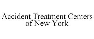 ACCIDENT TREATMENT CENTERS OF NEW YORK trademark