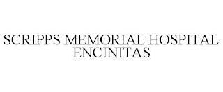 SCRIPPS MEMORIAL HOSPITAL ENCINITAS trademark