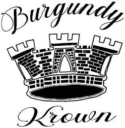 BURGUNDY KROWN trademark