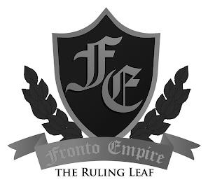 FE FRONTO EMPIRE THE RULING LEAF trademark