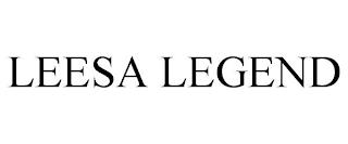 LEESA LEGEND trademark