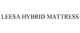 LEESA HYBRID MATTRESS trademark