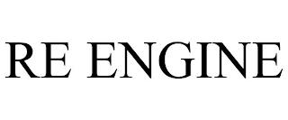 RE ENGINE trademark