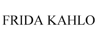 FRIDA KAHLO trademark