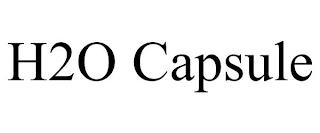 H2O CAPSULE trademark