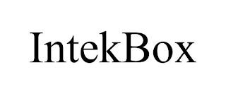 INTEKBOX trademark