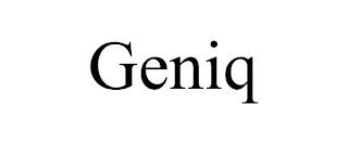 GENIQ trademark