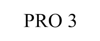 PRO 3 trademark