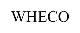 WHECO trademark