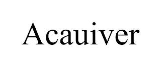 ACAUIVER trademark