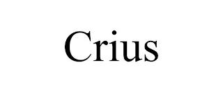 CRIUS trademark