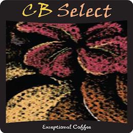 CB SELECT EXCEPTIONAL COFFEE trademark