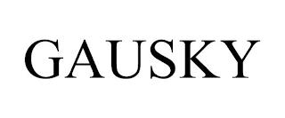 GAUSKY trademark