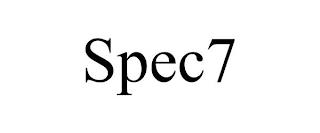 SPEC7 trademark