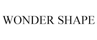 WONDER SHAPE trademark