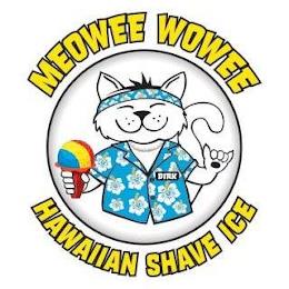 MEOWEE WOWEE DIRK HAWAIIAN SHAVE ICE trademark