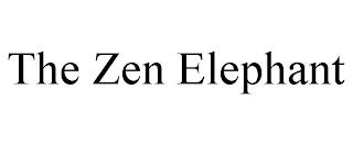 THE ZEN ELEPHANT trademark