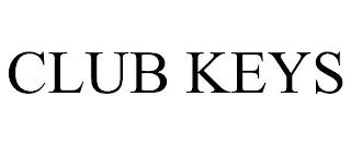 CLUB KEYS trademark