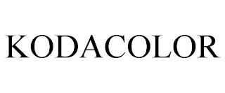 KODACOLOR trademark