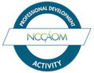 NCCAOM PROFESSIONAL DEVELOPMENT ACTIVITY trademark