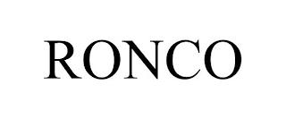 RONCO trademark