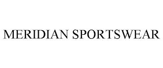 MERIDIAN SPORTSWEAR trademark