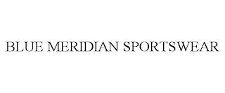 BLUE MERIDIAN SPORTSWEAR trademark