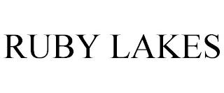 RUBY LAKES trademark