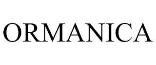 ORMANICA trademark