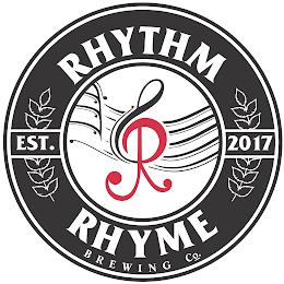 RHYTHM RHYME BREWING CO. EST. 2017 trademark