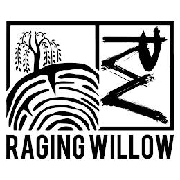 RW RAGING WILLOW trademark