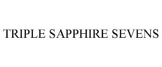 TRIPLE SAPPHIRE SEVENS trademark