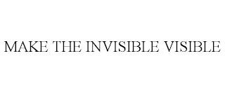 MAKE THE INVISIBLE VISIBLE trademark