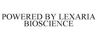 POWERED BY LEXARIA BIOSCIENCE trademark