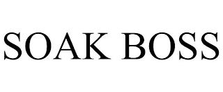 SOAK BOSS trademark