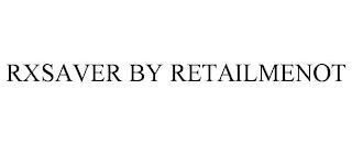 RXSAVER BY RETAILMENOT trademark