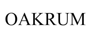 OAKRUM trademark