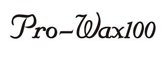 PRO-WAX100 trademark