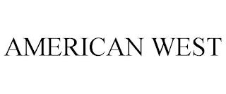 AMERICAN WEST trademark